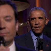 Barack Obama : Chez Fallon, il massacre Trump et dresse son bilan en chanson !