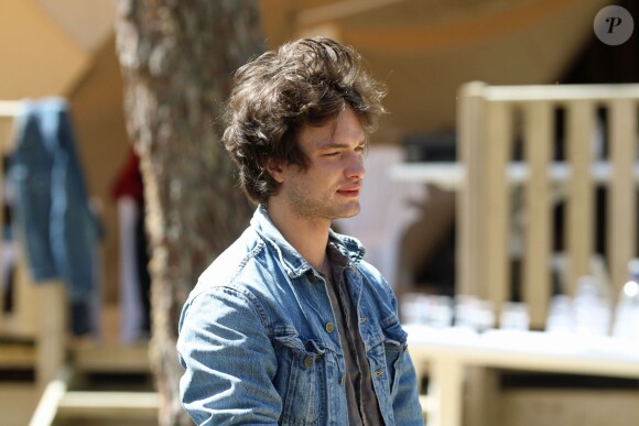 Exclusif - Louka Méliava en promotion pour le film "Camping 3" au camping du Pyla. Arcachon, le 9 juin 2016. © Jean-Marc Lhomer/Bestimage