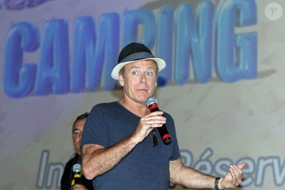 Exclusif - Franck Dubosc lors de la présentation du film "Camping 3" au cinéma Gaumont-Talence à Talence, le 8 juin 2016. © Jean-Marc Lhomer/Bestimage