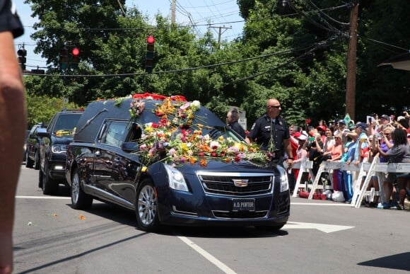 Funérailles de Mohamed Ali à Louisville, Kentucky, le 10 juin 2016