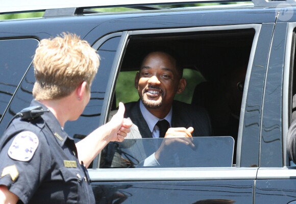 Will Smith - Funérailles de Mohamed Ali (Cassius Marcellus Clay, Jr.) à Louisville dans l'État du Kentucky. Le 10 juin 2016 