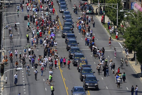 Obsèques de Mohamed Ali, à Louisville, le 10 juin 2016