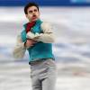 Javier Raya aux JO de Sochi, 12 février 2014