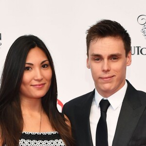 Louis Ducruet et sa compagne Marie - Cérémonie d'ouverture du 56ème Festival de télévision de Monte-Carlo, le 12 juin 2016. © Bruno Bebert/Bestimage  Opening ceremony of the 56th Monte Carlo Television Festival, in Monaco, on June, 12th 2016.12/06/2016 - Monte-Carlo