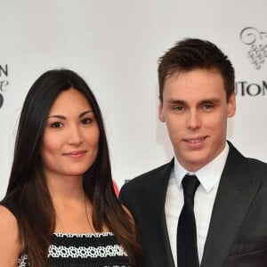 Louis Ducruet et sa compagne Marie - Cérémonie d'ouverture du 56ème Festival de télévision de Monte-Carlo, le 12 juin 2016. © Bruno Bebert/Bestimage  Opening ceremony of the 56th Monte Carlo Television Festival, in Monaco, on June, 12th 2016.12/06/2016 - Monte-Carlo