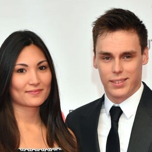 Louis Ducruet et sa compagne Marie - Cérémonie d'ouverture du 56ème Festival de télévision de Monte-Carlo, le 12 juin 2016. © Bruno Bebert/Bestimage  Opening ceremony of the 56th Monte Carlo Television Festival, in Monaco, on June, 12th 2016.12/06/2016 - Monte-Carlo