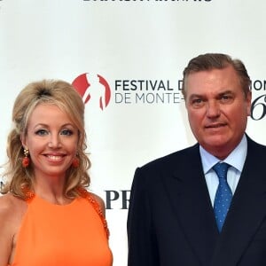 Le prince Charles et la princesse Camilla de Bourbon des Deux-Siciles, duc et duchesse de Castro - Cérémonie d'ouverture du 56ème Festival de télévision de Monte-Carlo, le 12 juin 2016. © Bruno Bebert/Bestimage  Opening ceremony of the 56th Monte Carlo Television Festival, in Monaco, on June, 12th 2016.12/06/2016 - Monte-Carlo