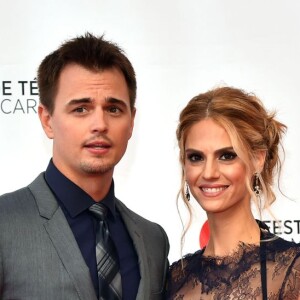 Kelly Kruger et son mari Darin Brooks - Cérémonie d'ouverture du 56ème Festival de télévision de Monte-Carlo, le 12 juin 2016. © Bruno Bebert/Bestimage  Opening ceremony of the 56th Monte Carlo Television Festival, in Monaco, on June, 12th 2016.12/06/2016 - Monte-Carlo