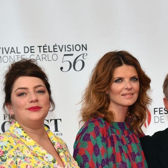 Jessy Ugolin, Emilie Gavois-Kahn, Gwendoline Hamon, Dominique Pinon et Alexandre Varga - Cérémonie d'ouverture du 56ème Festival de télévision de Monte-Carlo, le 12 juin 2016. © Bruno Bebert/Bestimage Opening ceremony of the 56th Monte Carlo Television Festival, in Monaco, on June, 12th 2016.12/06/2016 - Monte-Carlo