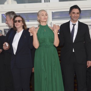 Celine Sciamma, Emmanuelle Béart, Samuel Benchetrit - Redcarpet de la cérémonie de clôture du 30ème Festival du Film de Cabourg. Le 11 juin 2016 © Coadic Guirec / Bestimage