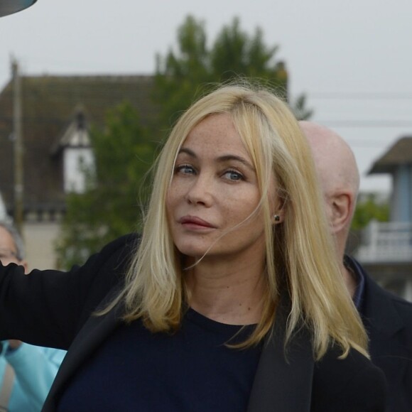Emmanuelle Béart (présidente du jury) - Ouverture du 30ème Festival du Film de Cabourg en France le 8 juin 2016.