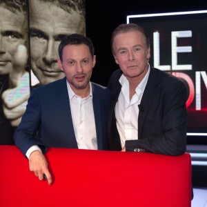 Exclusif - Enregistrement de l'émission "Le Divan" présentée par Marc-Olivier Fogiel avec Franck Dubosc en invité, qui sera diffusée le 17 juin sur France 3. Le 14 février 2016 © Cyril Moreau / Bestimage