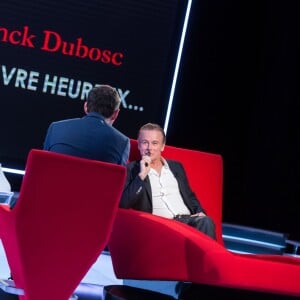 Exclusif -Enregistrement de l'émission "Le Divan" présentée par Marc-Olivier Fogiel avec Franck Dubosc en invité, qui sera diffusée le 17 juin sur France 3. Le 14 février 2016 © Cyril Moreau / Bestimage