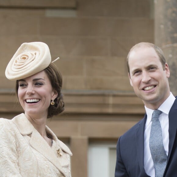 Kate Middleton et le prince William ont pris part à la garden party annuelle du secrétaire d'Etat pour l'Irlande du Nord au château de Hillsborough à Belfast le 14 juin 2016