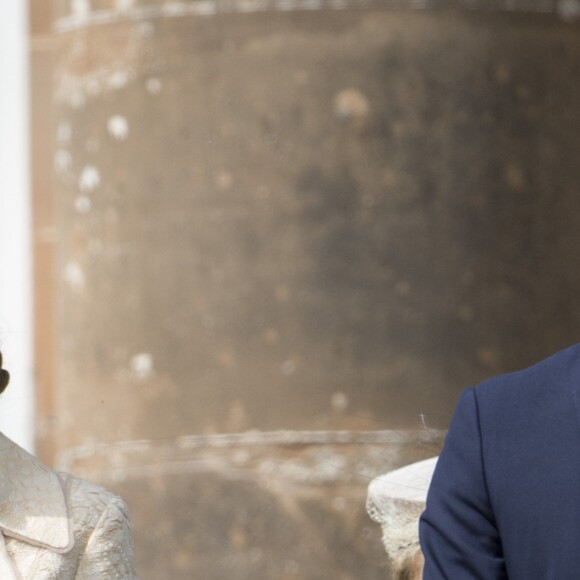 Kate Middleton et le prince William ont assisté à la garden party annuelle du secrétaire d'Etat pour l'Irlande du Nord au château de Hillsborough à Belfast le 14 juin 2016