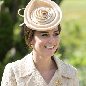 Kate Middleton et le prince William ont assisté à la garden party annuelle du secrétaire d'Etat pour l'Irlande du Nord au château de Hillsborough à Belfast le 14 juin 2016