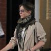 Jennifer Aniston et son mari Justin Theroux quittent l'appartement de Justin à Soho et se rendent à l'hôtel. New York, le 14 juin 2016.