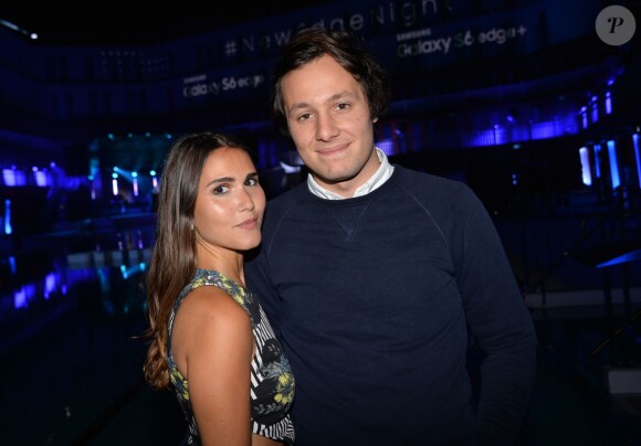 Joyce Jonathan et Vianney - Soirée Samsung "New Edge Night" pour la sortie du nouveau Samsung Galaxy GS6 edge + à la piscine Molitor à Paris le 15 septembre 2015.