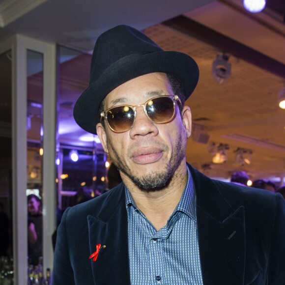 JoeyStarr (Joey Starr) - Dîner de la mode 2016 pour le Sidaction au pavillon d'Armenonville à Paris, le 28 janvier 2016. © Olivier Borde/Bestimage