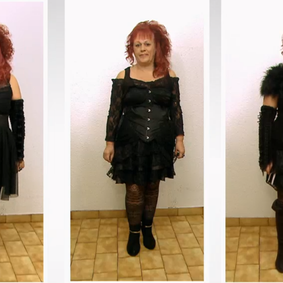 Cristina Cordula face à Annick et ses problèmes de maquillage dans "Nouveau look pour une nouvelle vie", le 16 juin 2016.