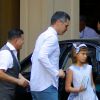 Jessica Alba avec son mari Cash Warren et ses enfants Honor et Haven arrivent à l'hôtel Four Seasons le jour de la fête des pères à Beverly Hills le 19 juin 2016.