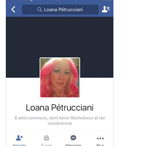 Loana a été victime d'une usurpation d'identité sur Facebook. Elle dénonce. Juin 2016.