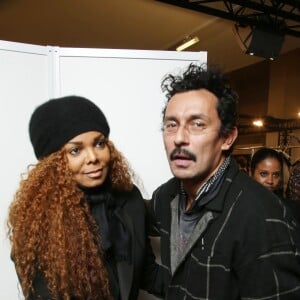 Janet Jackson et Haider Ackermann - People au défilé de mode prêt-à-porter "Haider Ackermann", collection automne-hiver 2016/2017, à Paris. Le 5 mars 2016  People at Haider Ackermann fashion show ready to wear F/W 2016/2017 in Paris. On march 5th 201605/03/2016 - Paris