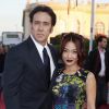 Nicolas Cage et Alice kim - Premiere du film "Joe" et hommage a Nicolas Cage lors du Festival du Film Americain de Deauville, le 2 septembre 2013.