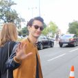 Pierre Niney au défilé Dior Homme prêt-à-porter masculin printemps-été 2017 au Tennis Club de Paris, le 25 juin 2016. © CVS / Veeren / Bestimage