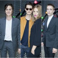 Dior Homme : Pierre Niney, Alain-Fabien Delon et Robert Pattinson au défilé