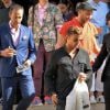 Ricky Martin et son compagnon Jwan Yosef au défilé de mode Balmain Hommes printemps-été 2017 à l'hôtel Potoki à Paris, le 25 juin 2016.