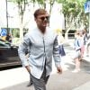 Ricky Martin - Arrivées au défilé de mode Hommes printemps-été 2017 "Giorgio Armani" à Milan. Le 21 juin 2016