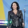 Concert de Demi Lovato lors du "Good Morning America's Summer" à Central Park à New York le 17 juin 2016.