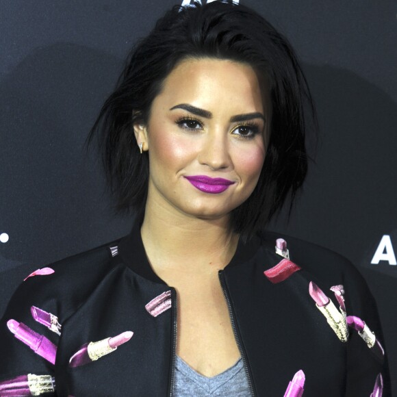 Demi Lovato lors de la soirée "AOL Newfront 2016" à New York, le 3 mai 2016.