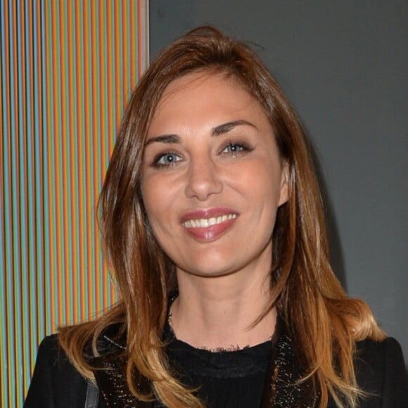Ariane Brodier - Vernissage de l'exposition de l'artiste plasticien Carlos Cruz Diez chez Heidi Barnes à Paris, le 7 avril 2016. © Veeren/Bestimage