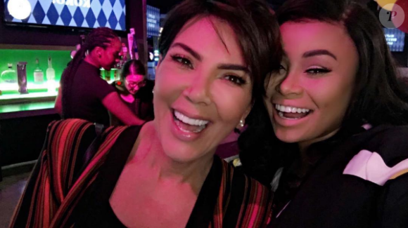 Photo de Blac Chyna et sa "mama" Kris Jenner publiée le 28 juin 2016.