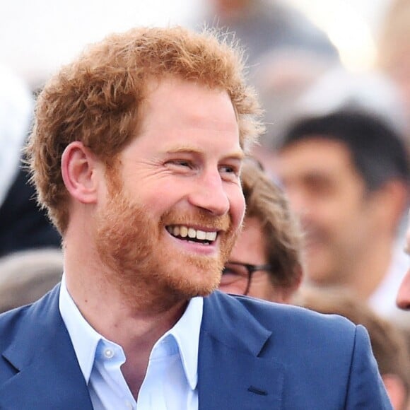 Le prince Harry et le prince Seeiso du Lesotho - Concert caritatif de la Fondation "Sentebale" à Kensington Palace à Londres, le 28 juin 2016