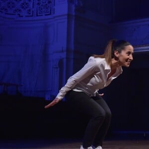 Exclusif - Fabienne Carat interprète un spectacle d'improvisations "Colors" - Election de Miss Ile-de-France 2016 dans la salle Gaveau à Paris, France, le 29 juin 2016. © Giancarlo Gorassini/Besimage (No Web No Blog pour la Belgique et la Suisse)29/06/2016 - Paris