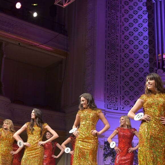 Exclusif - Candidates à l'élection de Miss Ile-de-France 2016 - Election de Miss Ile-de-France 2016 dans la salle Gaveau à Paris, France, le 29 juin 2016. © Giancarlo Gorassini/Besimage