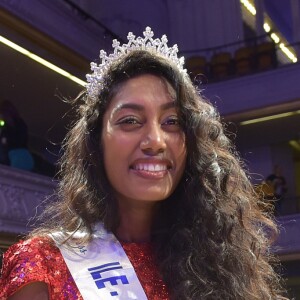 Exclusif - Miss Ile-de-France 2016, Meggy Pyaneeandee, représentera la région capitale à l'élection de miss France - Election de Miss Ile-de-France 2016 dans la salle Gaveau à Paris, France, le 29 juin 2016. © Giancarlo Gorassini/Besimage