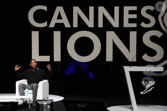 Will Smith - Conférence de presse à l'occasion de la 63ème édition des Cannes Lions (festival international de la créativité) à Cannes, le 21 juin 2016. © Bruno Bebert/Bestimage