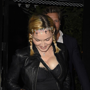 Madonna et son fils Rocco sont allés dîner au restaurant Chiltern Firehouse à Londres. Le 30 juin 2016