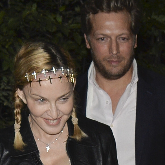 Madonna et son fils Rocco sont allés dîner au restaurant Chiltern Firehouse à Londres. Le 30 juin 2016