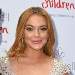 Lindsay Lohan au "Butterfly Ball" au profit de l'association caritative "Caudwell Children" au Grosvenor House Hotel à Londres. Le 22 juin 2016