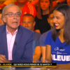 Flora Coquerel et la blague coquine de Dominique Grimault dans "Touche pas à mon sport" sur D8, le 4 juillet 2016.