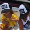 Kourtney Kardashian et ses enfants passent le week-end à Miami à l'occasion de la fête de l'Indépendance Américaine. Photo publiée sur Instagram, le 4 juillet 2016