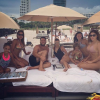 Kourtney Kardashian et ses enfants, ainsi que son ami Jonathan Cheban, passent le week-end à Miami à l'occasion de la fête de l'Indépendance Américaine. Photo publiée sur Instagram, le 4 juillet 2016