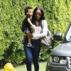 Kelly Rowland accompagne son fils Titan Witherspoon à son cours de musique à Beverly Hills, le 9 juin 2016