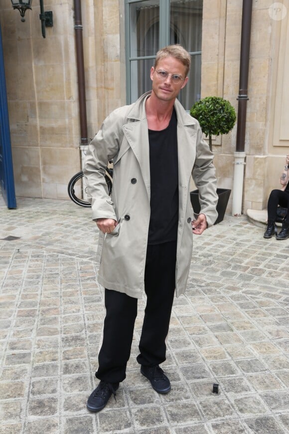 Arnaud Lemaire - Défilé Alexis Mabille (collection couture automne-hiver 2016-2017) à l'hôtel d'Évreux. Paris, le 5 juillet 2016.
