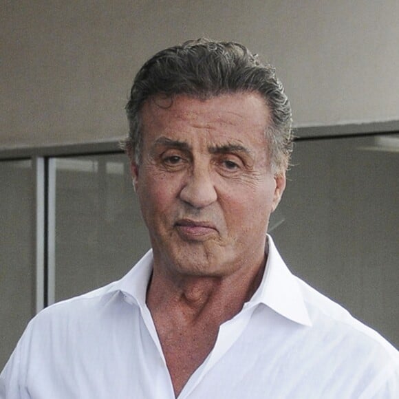 Sylvester Stallone est allé déjeuner au restaurant E. Baldi à Beverly Hills, le 24 mai 2016